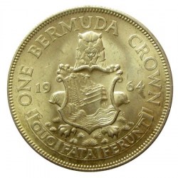 Bermuda 1964 1 Crown