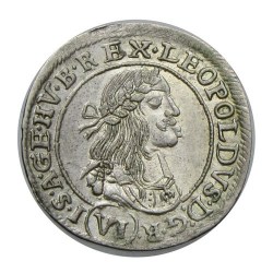 I. Lipót 1670 KB VI krajcár