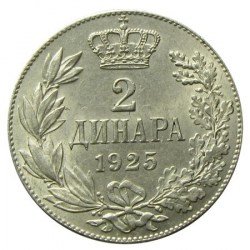 Jugoszlávia 1925 2 Dinár